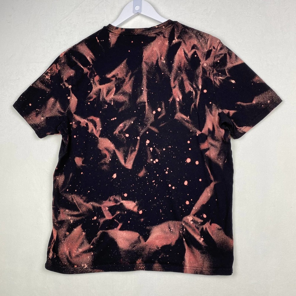 Simply Styled Sz XL Custom New York Graphic Print Reverse Tie Dye‎ Tee Shirt - Picture 7 of 7
